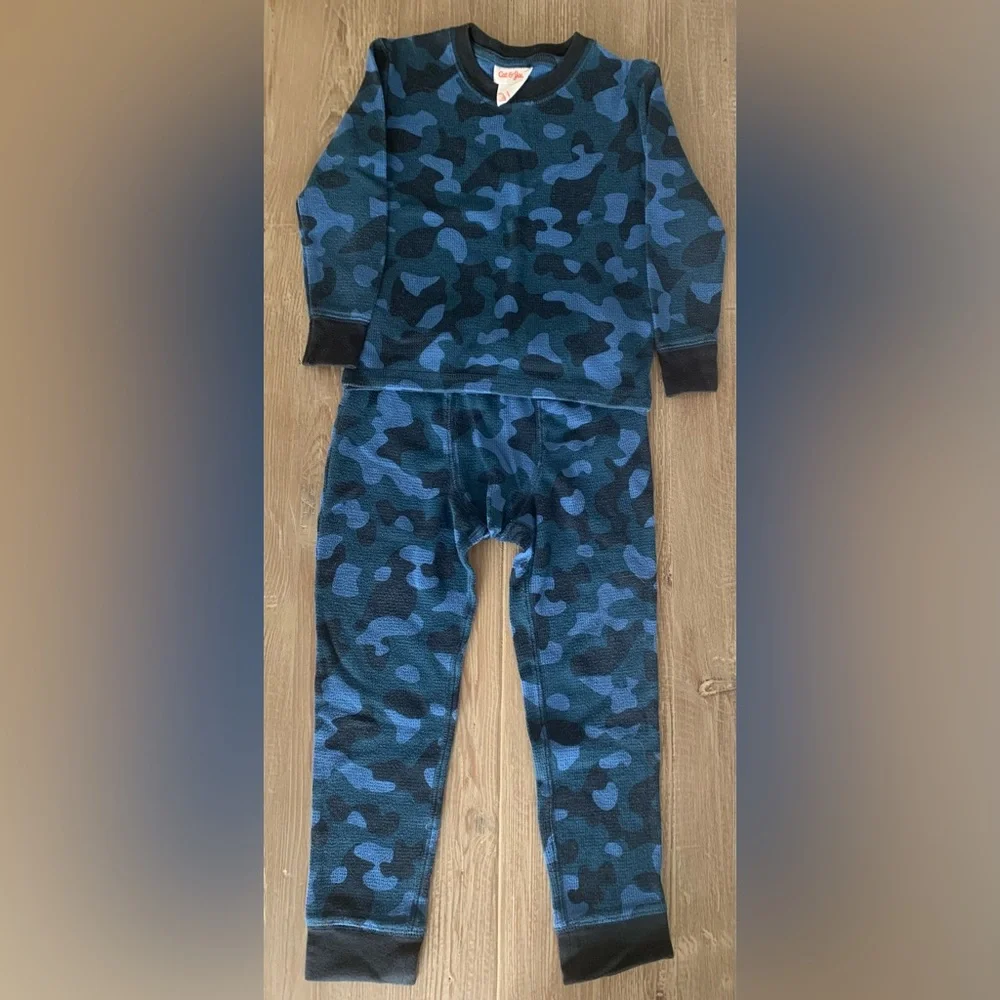 5 Sets of Colorful Kids' Graphic Pajama Sets - Picture 6 of 11